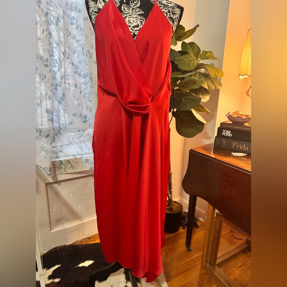 ASOS Scarlet Backless Dress